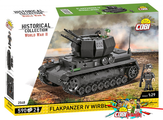 Cobi 2548 Flakpanzer IV Wirbelwind S2